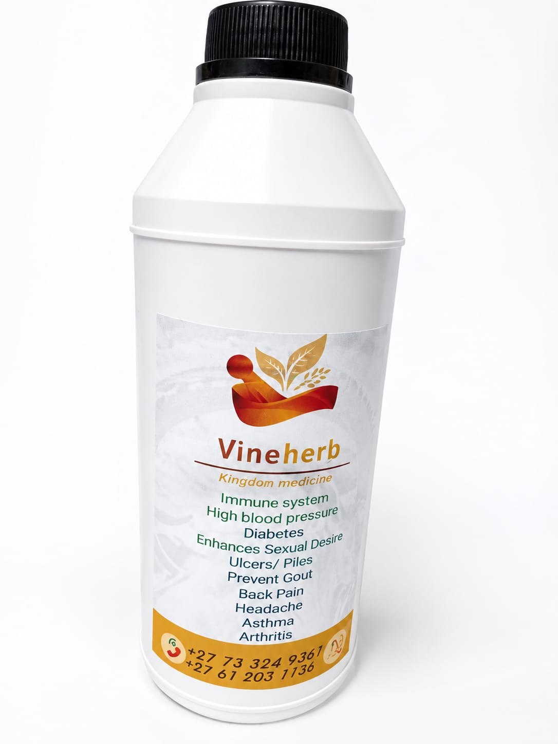 Vineherb signature herbal formula bottle